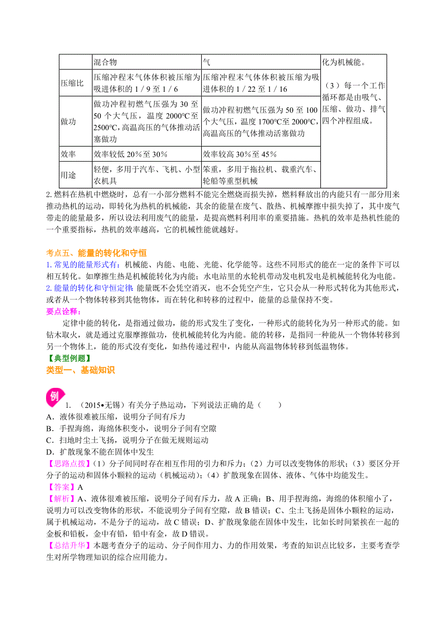 新人教版物理[总复习：热和能(提高)知识点整理及重点题型梳理]_第4页