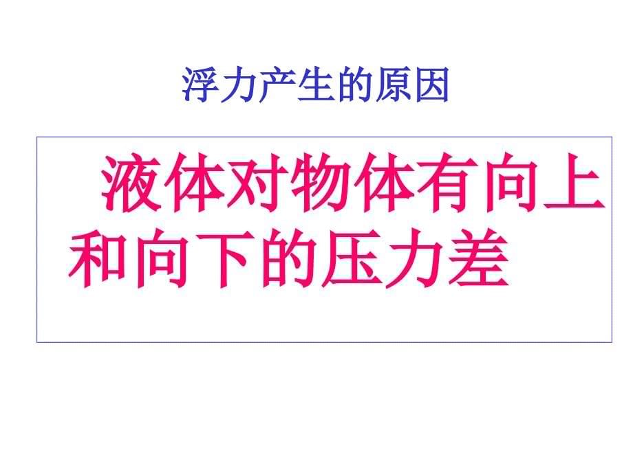 初三物理浮力复习PPT课件_第5页