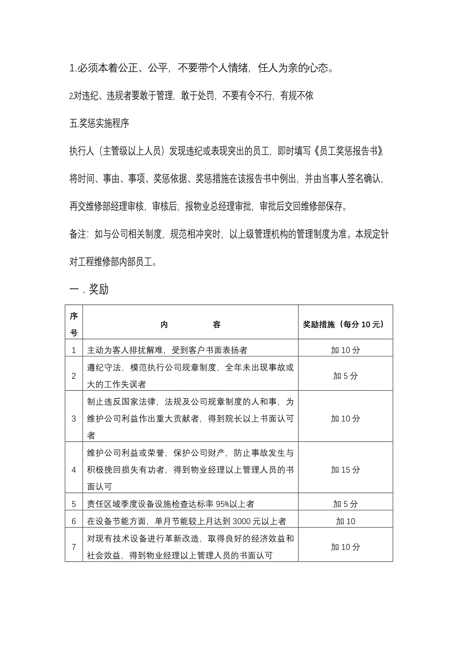 维修员工奖惩制度_第2页