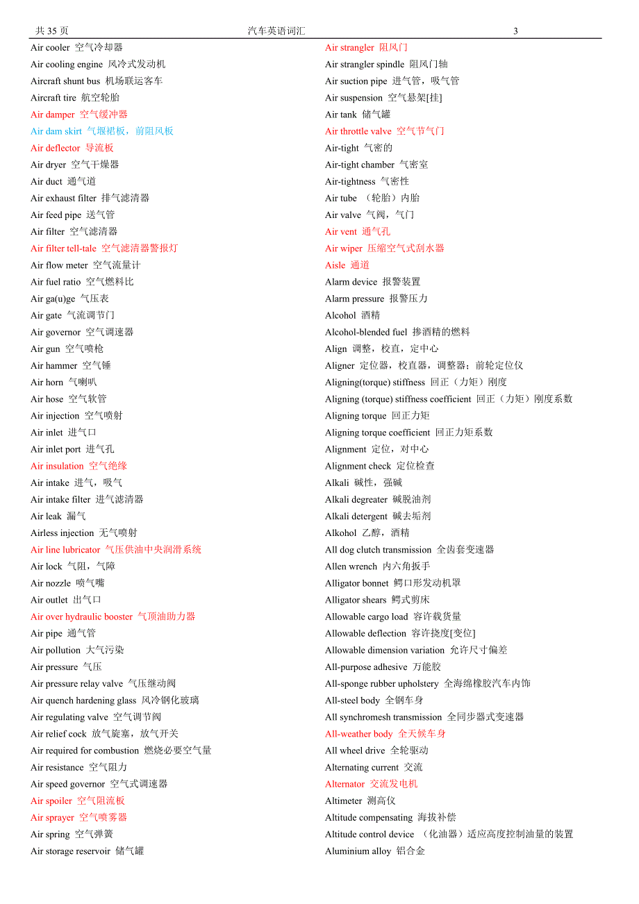 汽车英语词汇64450.doc_第3页