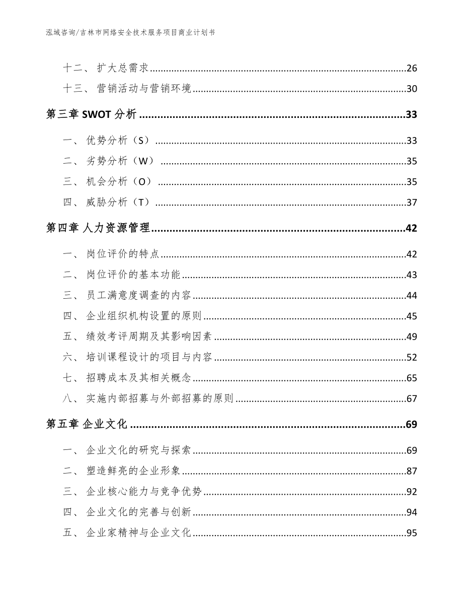 吉林市网络安全技术服务项目商业计划书_第2页