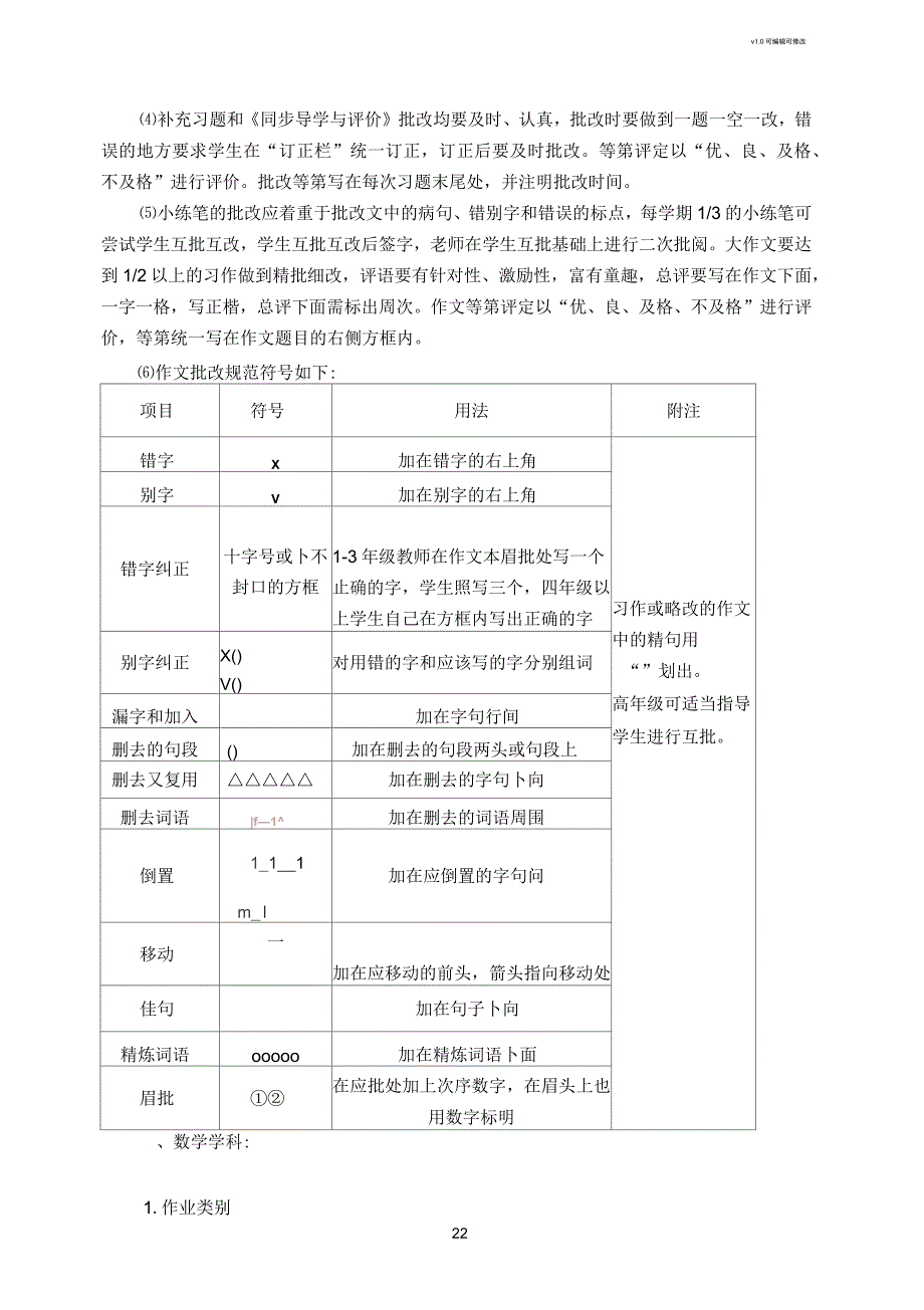 小学作业布置与批阅规范要求_第2页