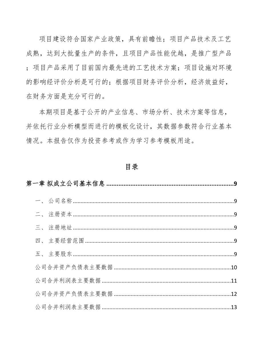 南京关于成立电镀金刚石线公司可行性报告_第3页