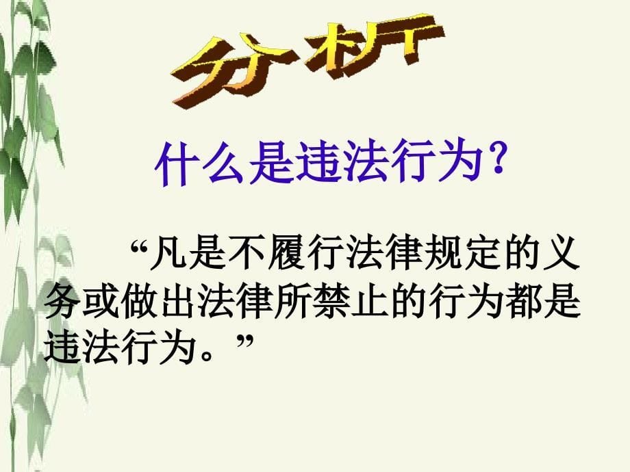 七年级政治下册第七课第二框法不可违_第5页