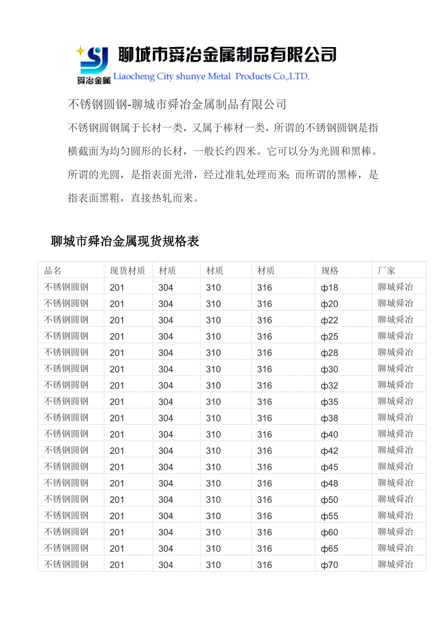 不锈钢圆钢-【不锈钢圆钢厂家】.doc_第1页