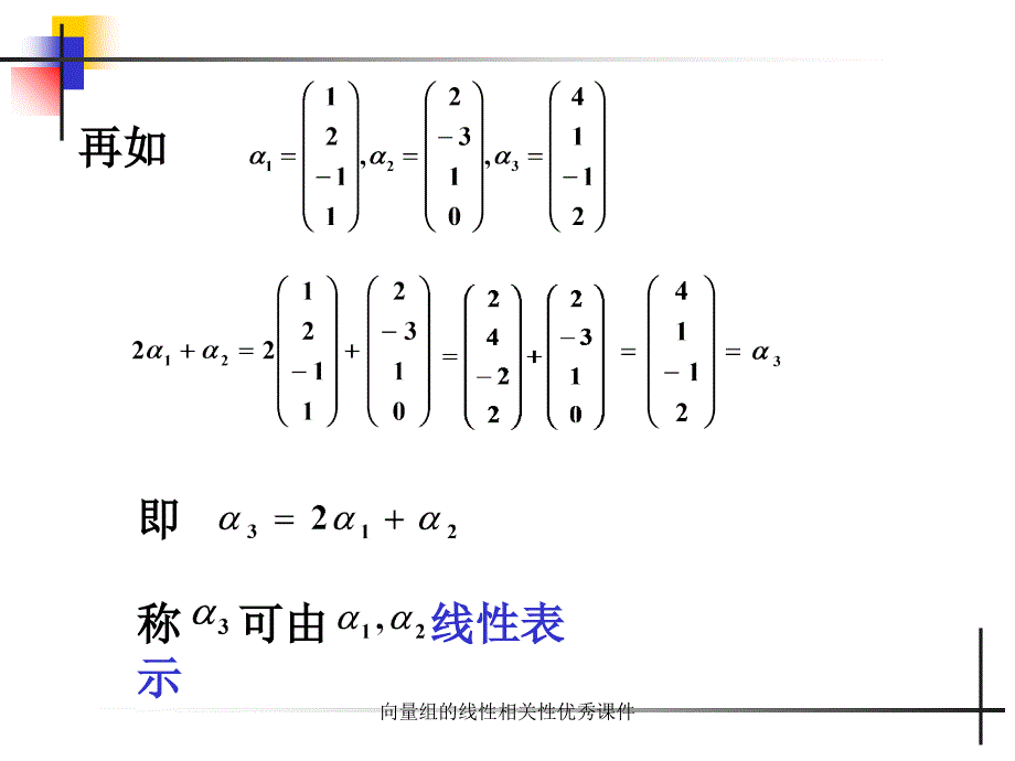 向量组的线性相关性优秀课件_第3页