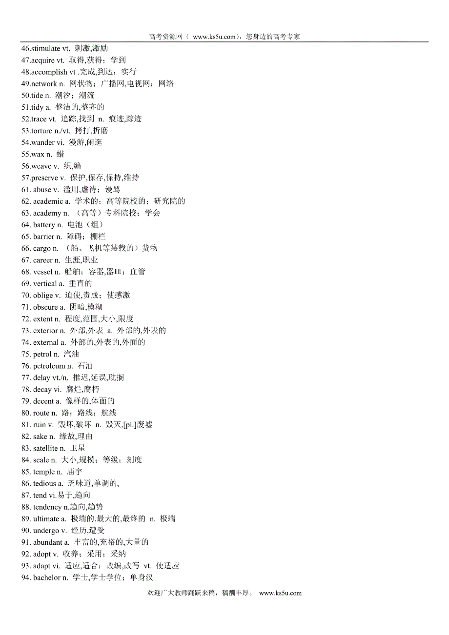 高考英语阅读词汇.doc_第2页