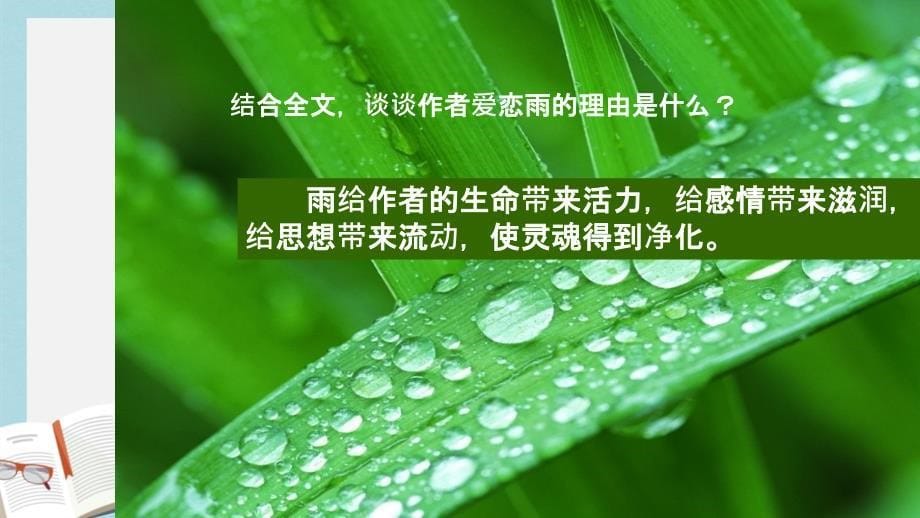 新人教版七年级语文上册雨的四季优质ppt课件_第5页