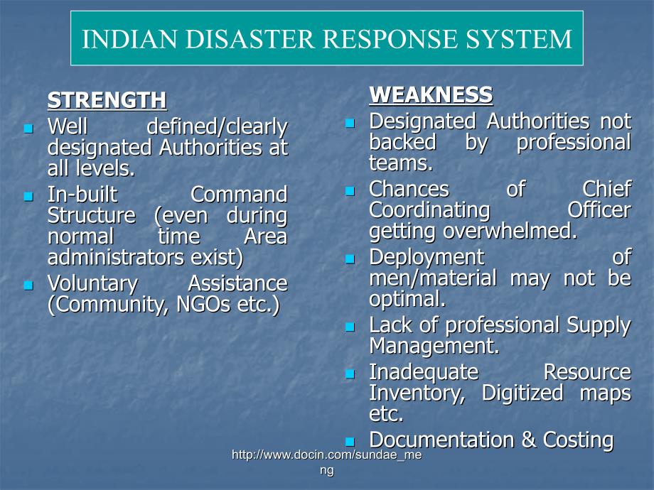 ADAPTATIONINTEGRATION OF ICS INTO DISASTER MANAGEMENTSYSTEM AN INDIAN EXPERIENCE数学_第3页