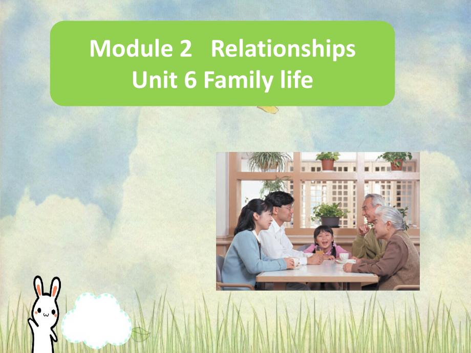 Module2RelationshipsUnit6Familylife课件2_第1页