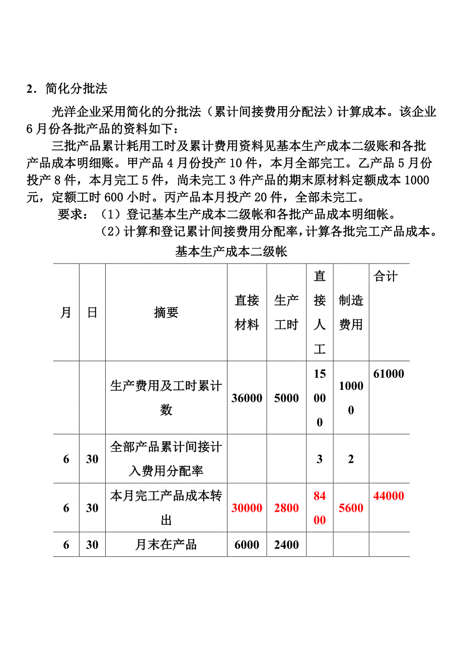 成本会计实训五-分批法.doc_第4页