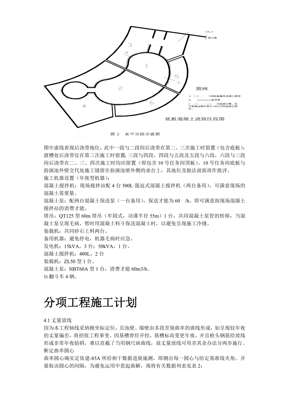 北京海洋馆表演池施工组织设计方案_第4页
