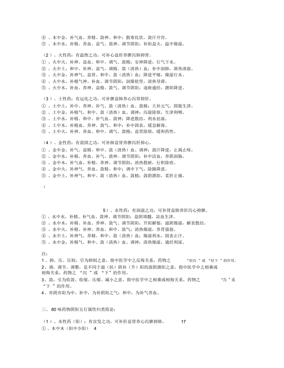 常见中药之五行属性_第3页