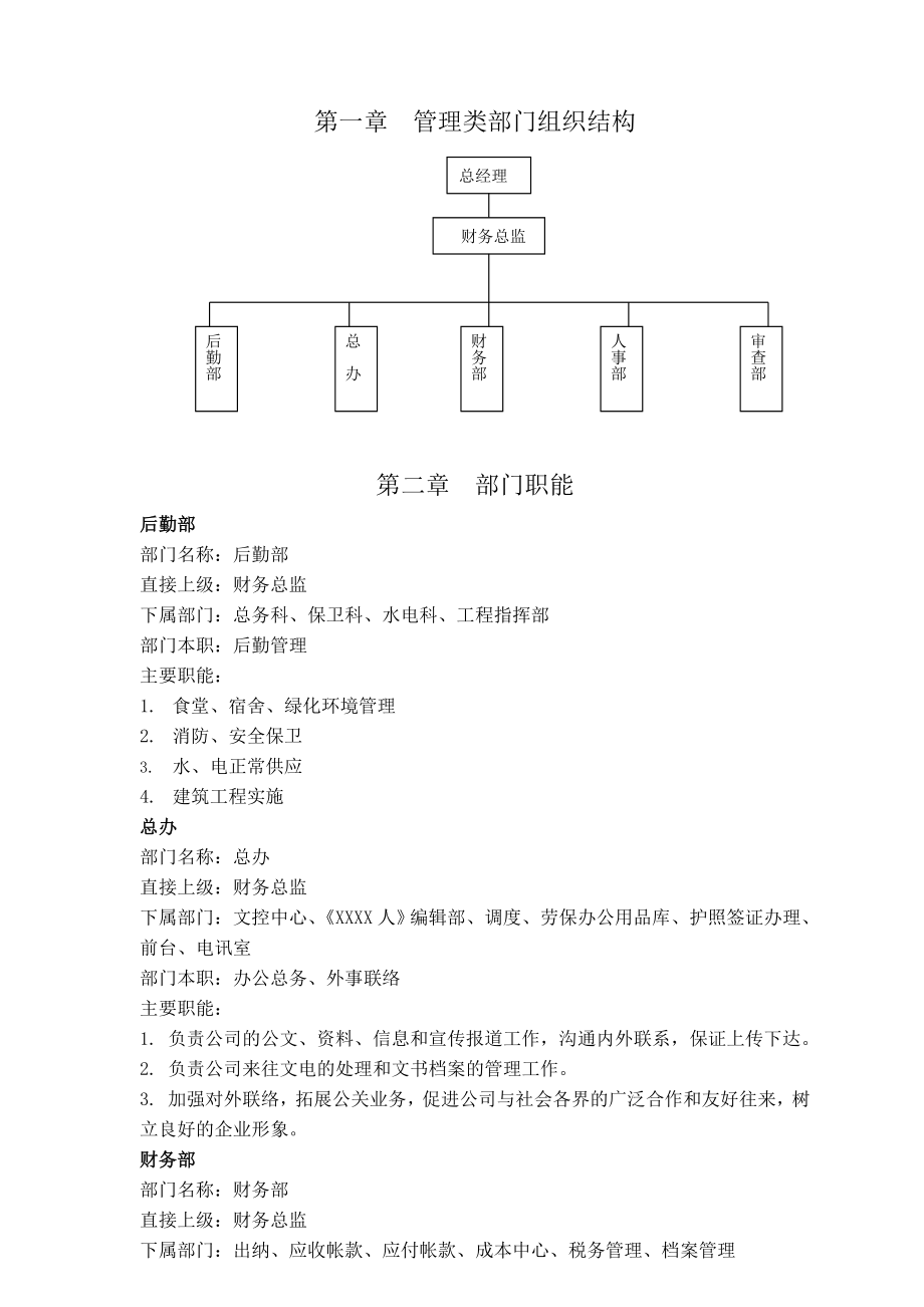 深圳某公司人事管理制度_第2页