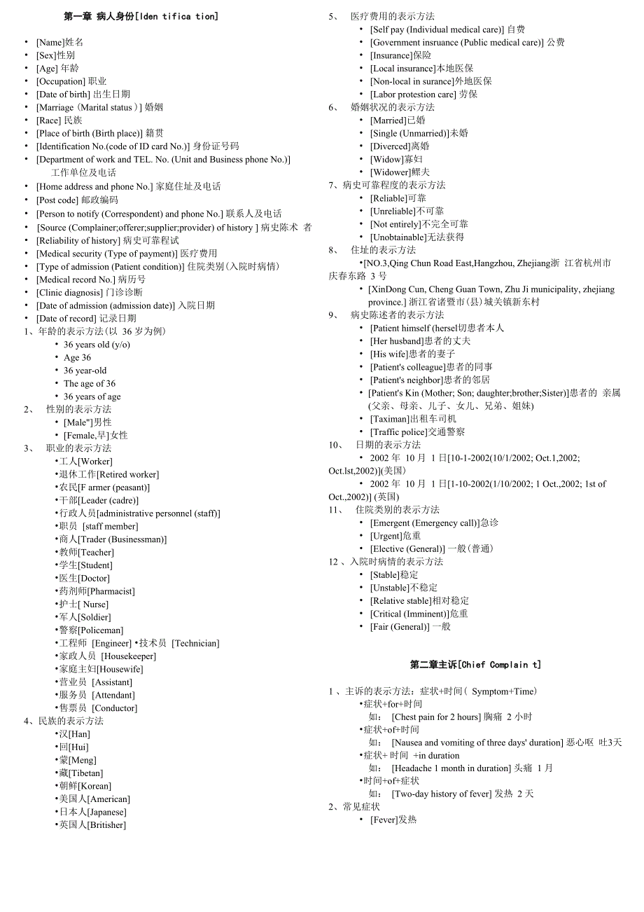 常用临床医学术语1_第2页