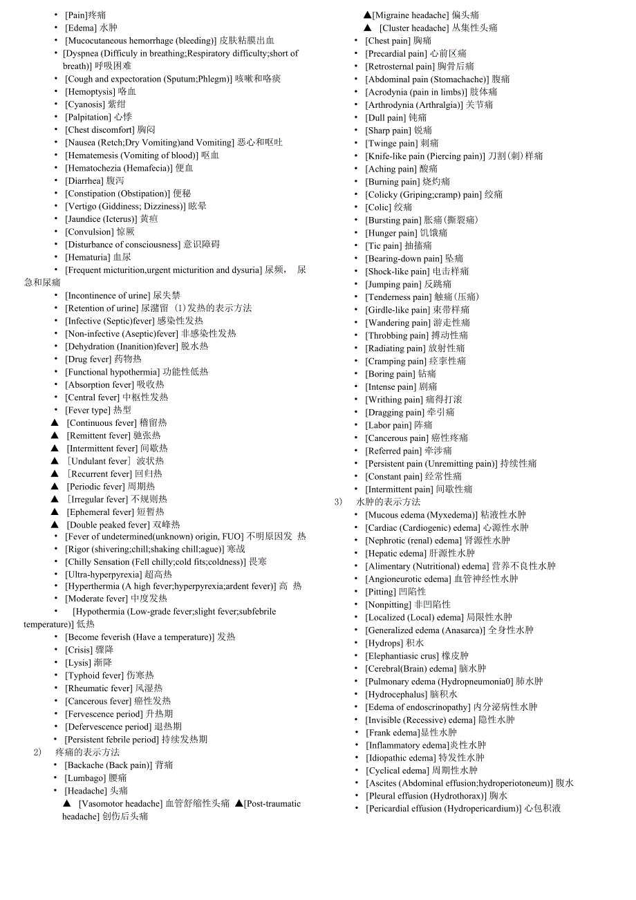 常用临床医学术语1_第3页