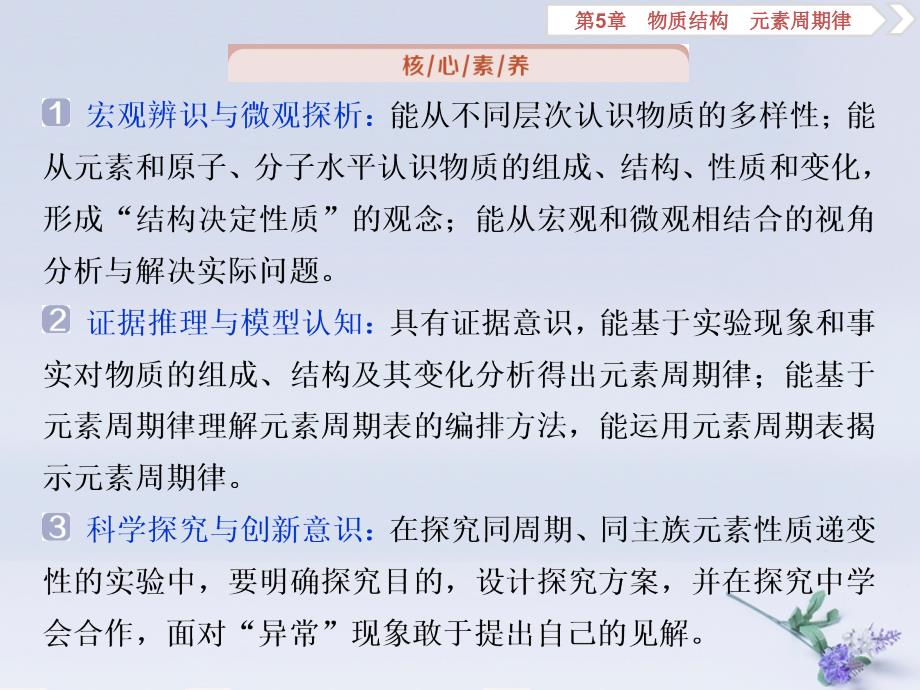 （通用版）2020版高考化学大一轮复习 第5章 物质结构 元素周期律 第18讲 元素周期表 元素周期律课件 新人教版_第3页