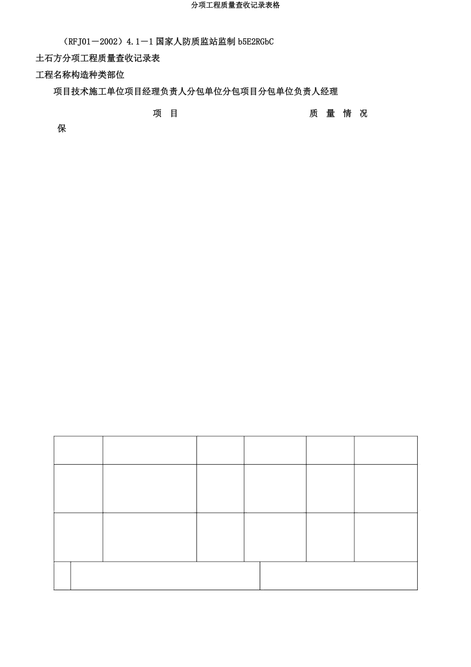 分项工程质量验收记录表格.docx_第2页