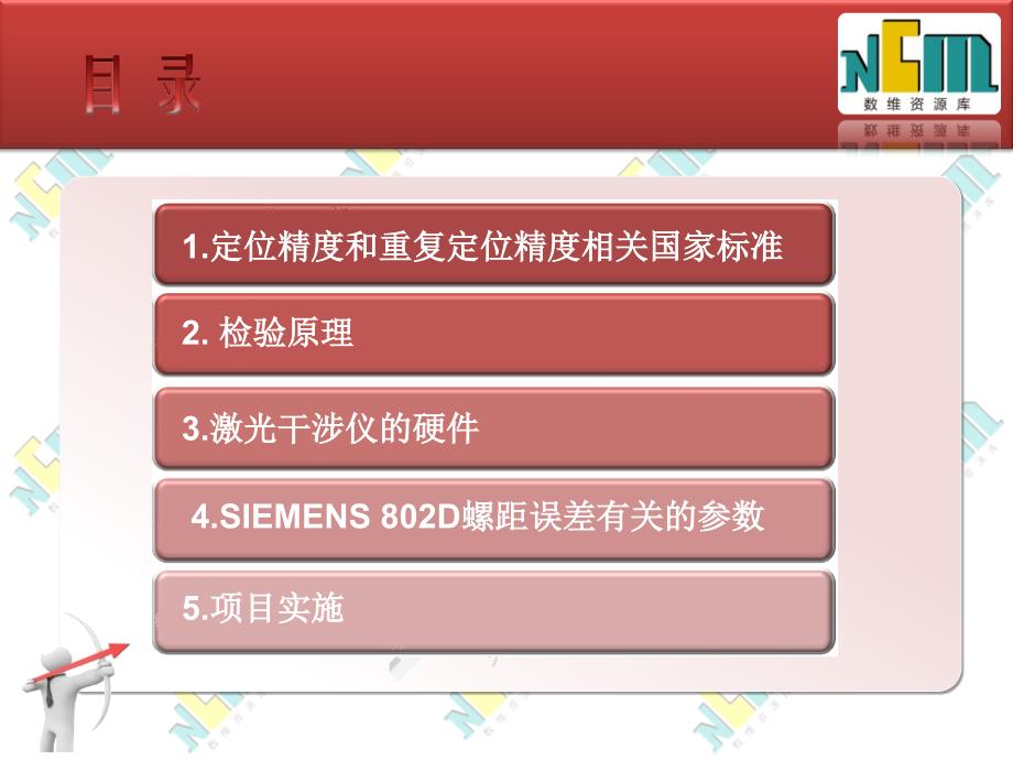 单元六定位精度和重复定位精度检测-激光干涉仪课件_第4页