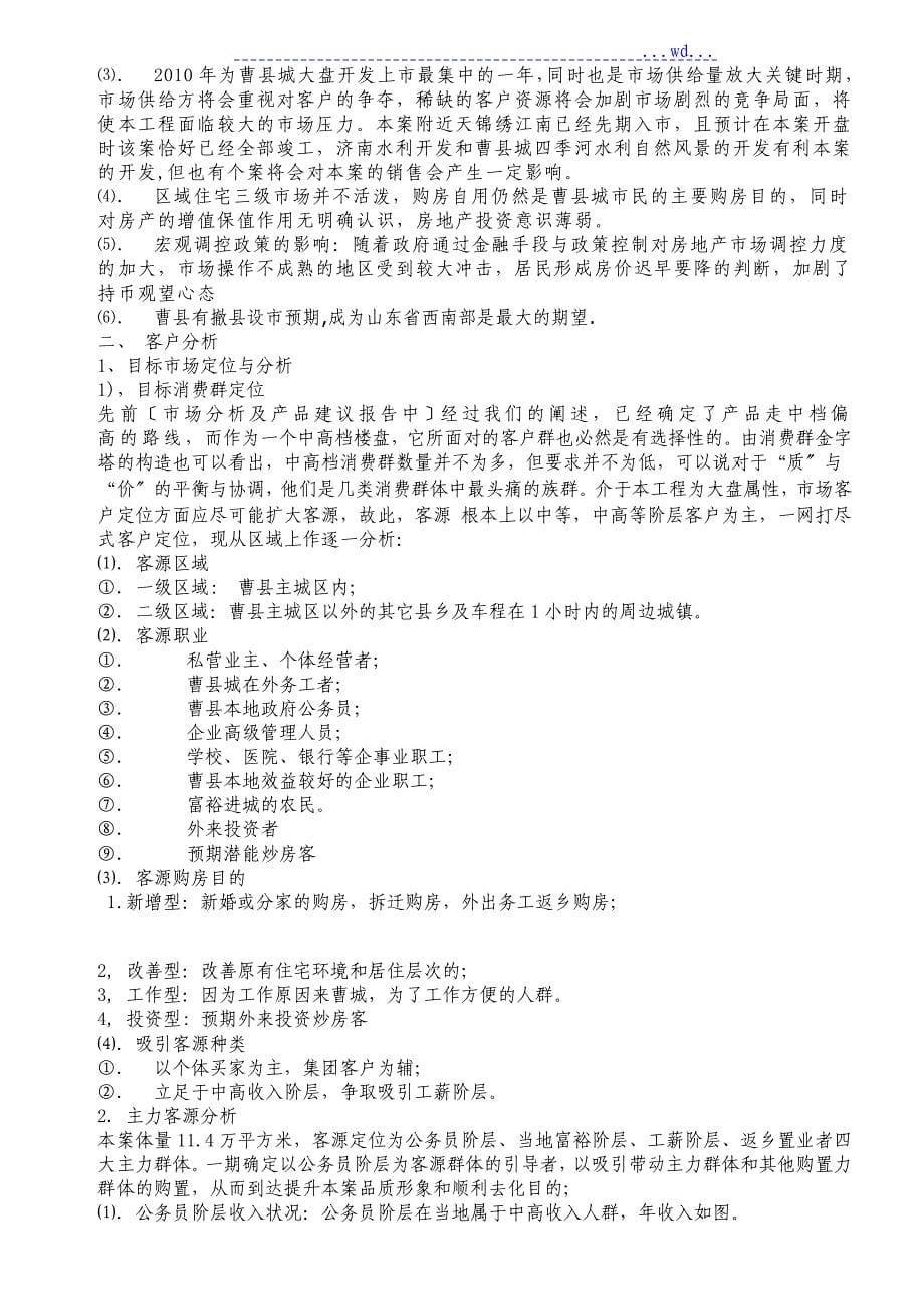 房地产企业融资实施计划书_第5页