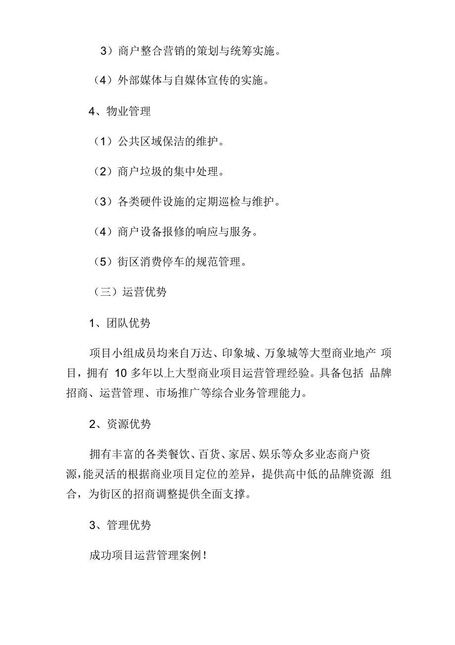 商业运营合作框架方案doc_第5页