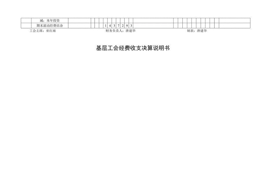 工会财务决算汇总报表样式_第5页