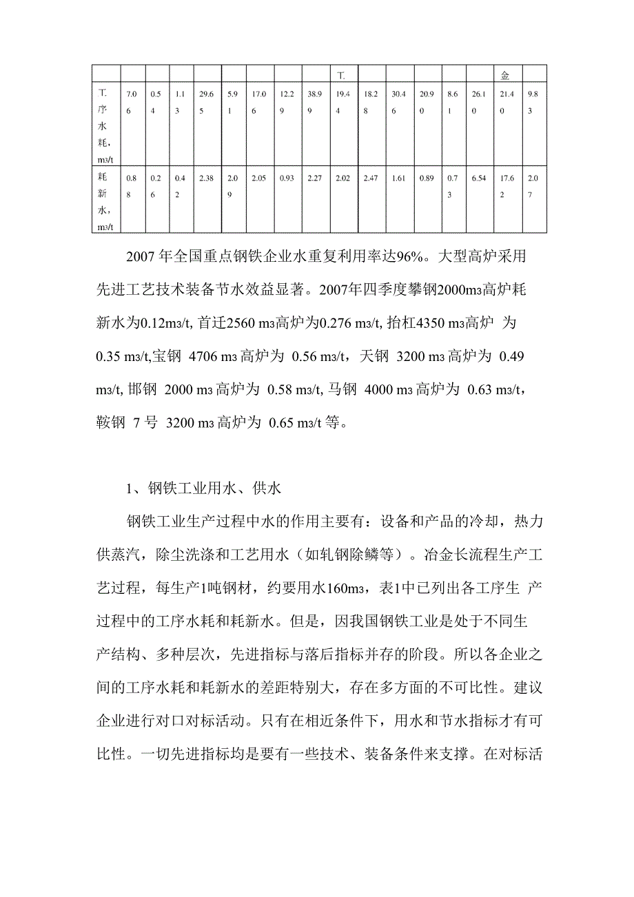 钢铁工业用水和节水技术_第3页