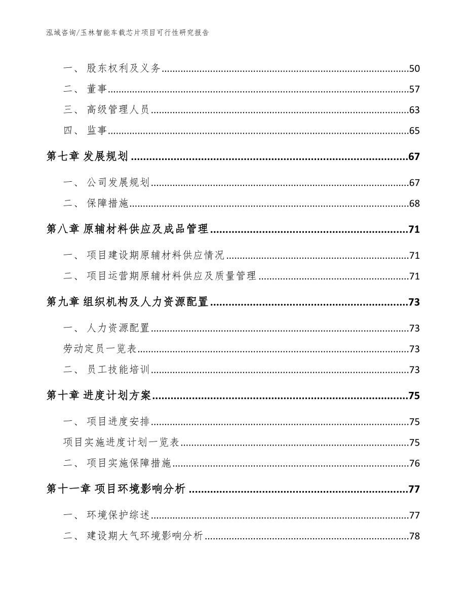 玉林智能车载芯片项目可行性研究报告（模板范文）_第4页