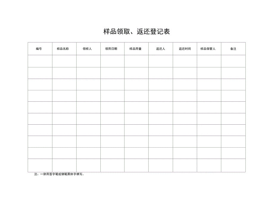 化验室各类原始记录表格_第3页