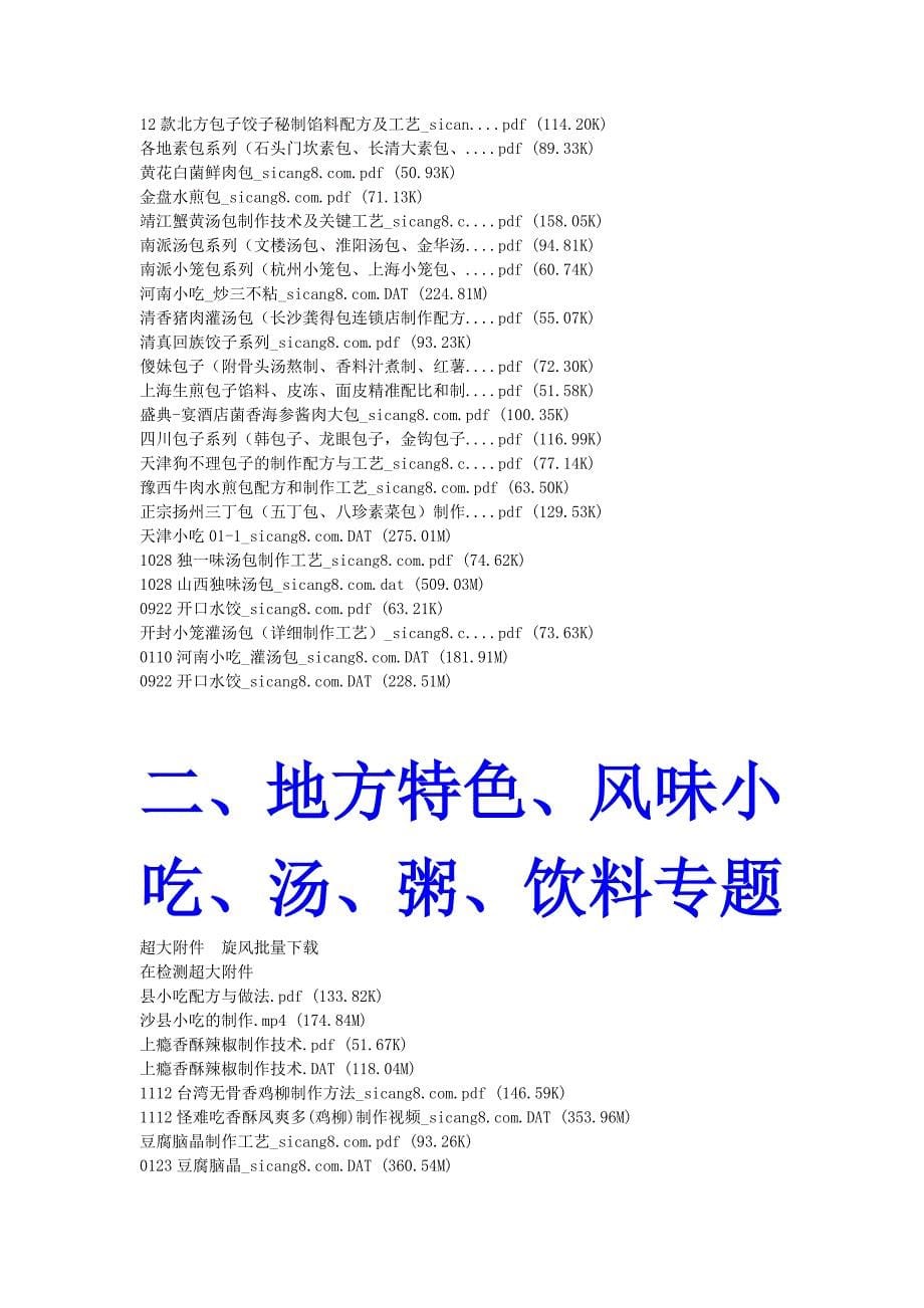 菜系小吃配方全部目录.doc_第5页