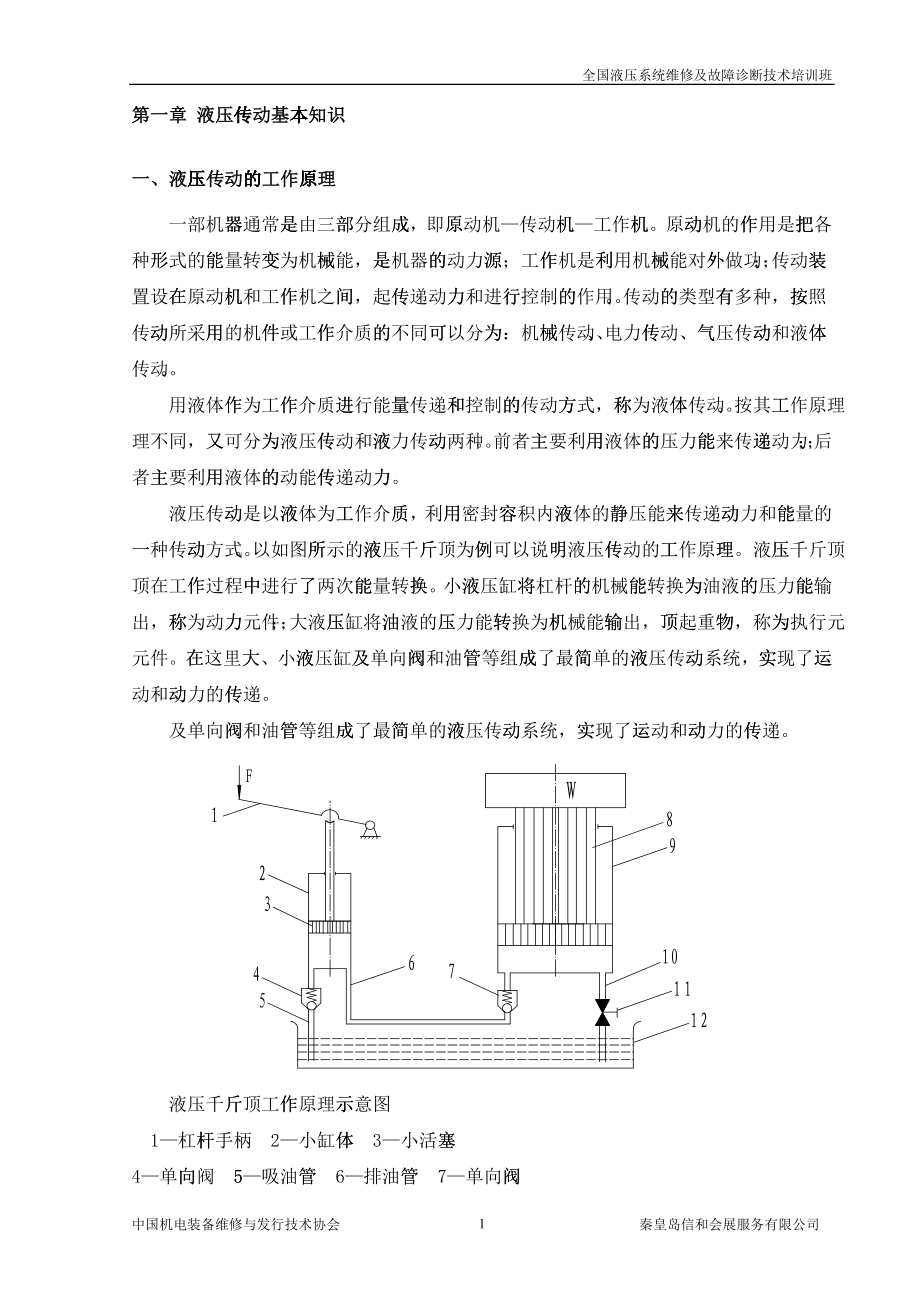 全国液压系统维修及故障诊断技术培训班_第3页