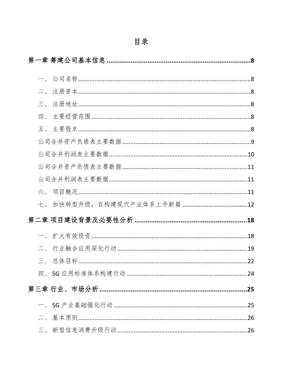 萍乡关于成立5G+智慧城市公司可行性研究报告_第2页