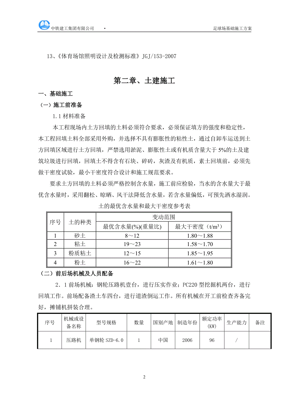 足球场基础施工方案_第3页