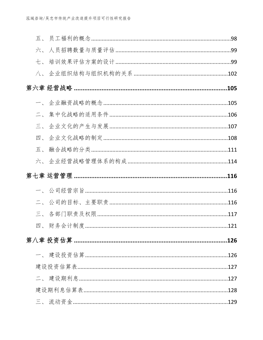 吴忠市传统产业改造提升项目可行性研究报告_第3页