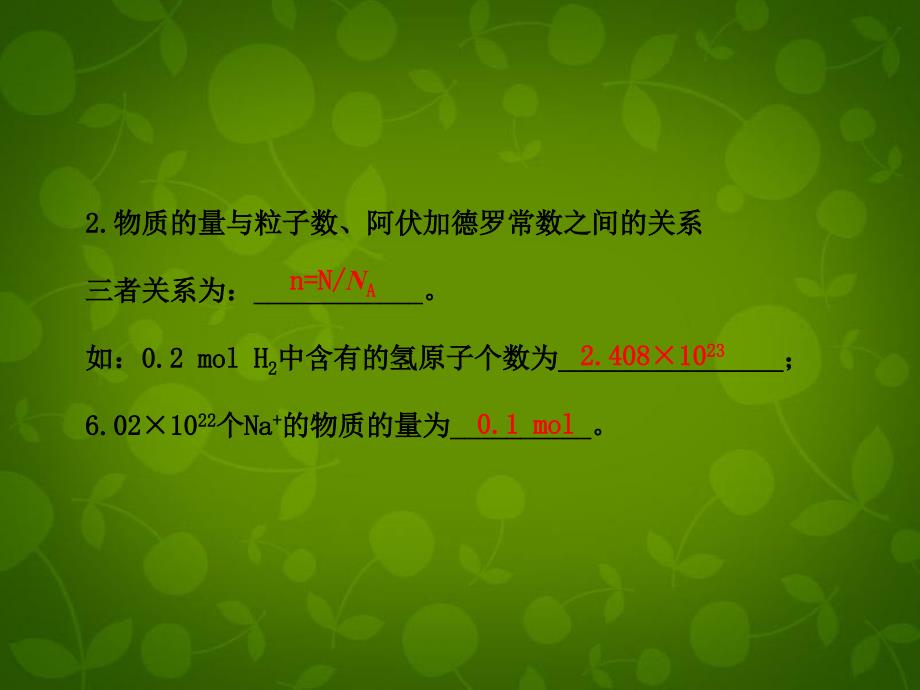 高考化学12物质的量物质的聚集状态课件_第4页