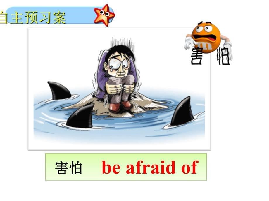 【导学课件】新目标九年级英语+Unit+4+I+used+to+be+afriad+of+the+dark+Section+A（1a~2d）（自主预习案+随堂导学案+Key+points）（共33张_第5页