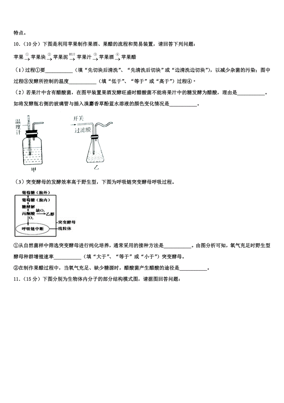 安徽省合肥市七中、合肥十中联考2023学年生物高二下期末综合测试试题（含解析）.doc_第4页