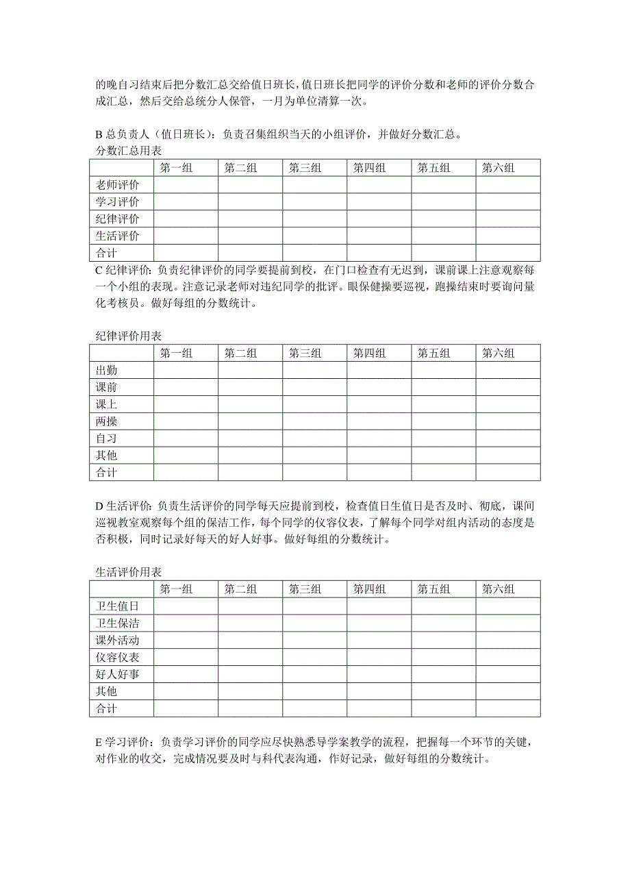 高中学习小组评价方案_第4页