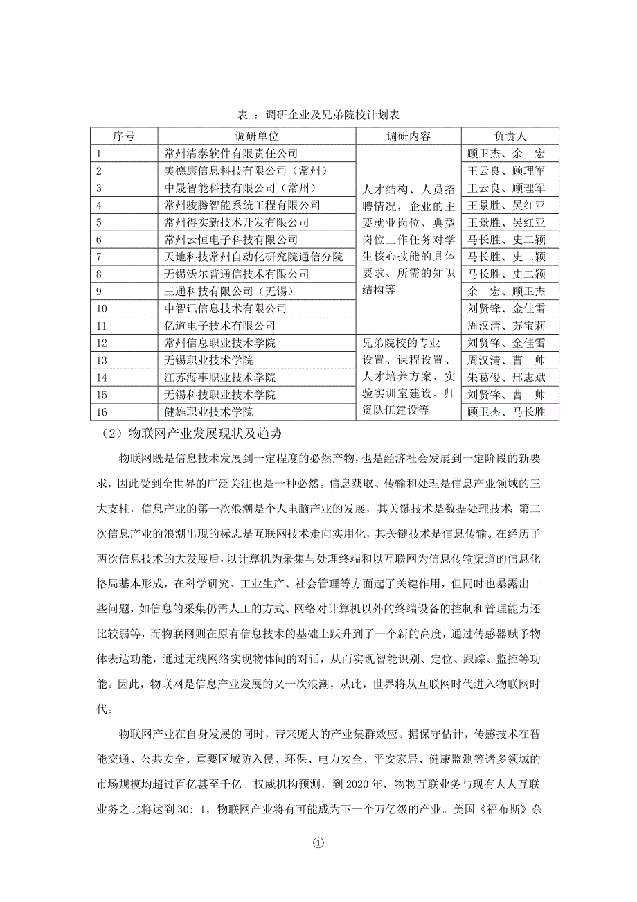 物联网应用技术专业人才需求与专业改革调研报告_第2页