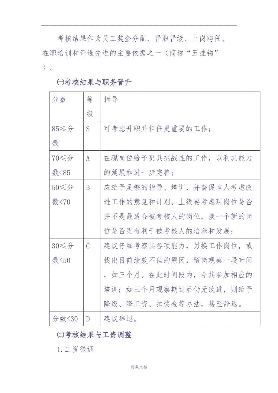 某纺织品进出口公司员工绩效考核制度（天选打工人）.docx_第5页