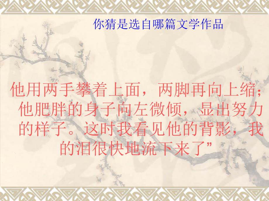 语文课件——父亲朱自清背影_第2页