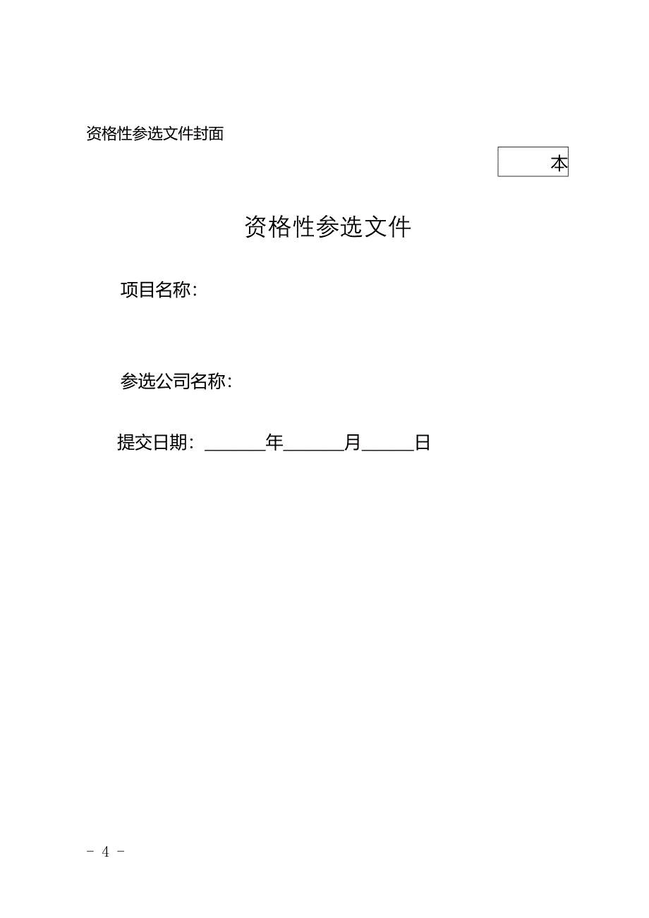 参选文件编制要求及格式_第4页