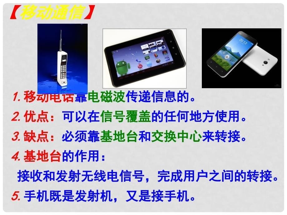 河南省三门峡市渑池三中九年级物理全册 15.3 现代通信技术及其发展前景课件 北师大版_第5页