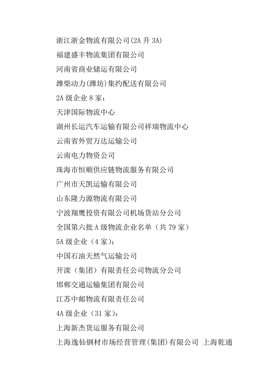 2023年A级物流企业_a级物流企业_第4页