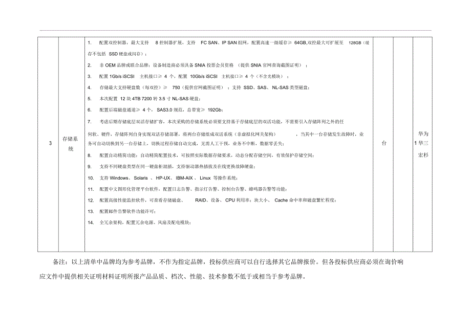 歙人民医院服务器存储采购项目_第3页