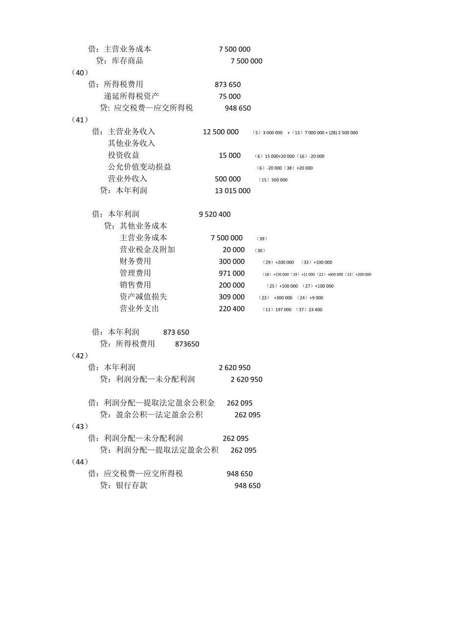 资产负债表及利润_第5页