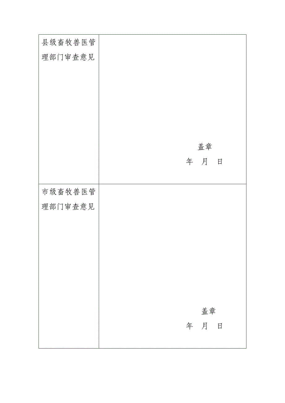 《兽用生物制品兽药经营许可证》申请表_第4页