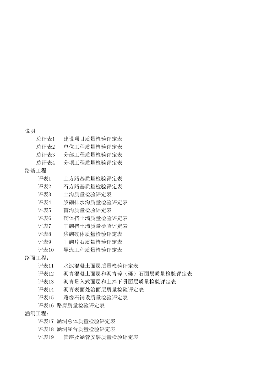 公路工程质量评定资料表格_第4页