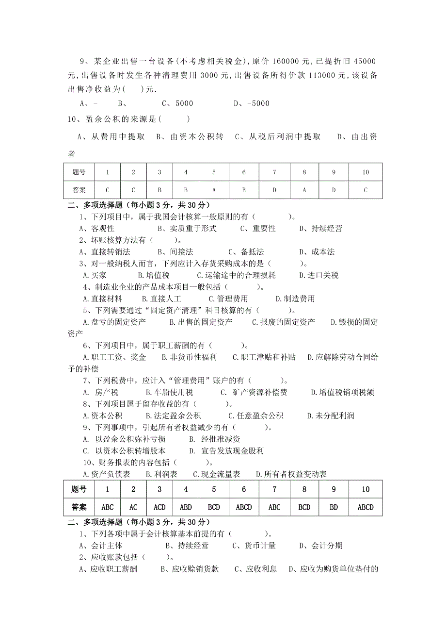 财务会计复习资料_第3页