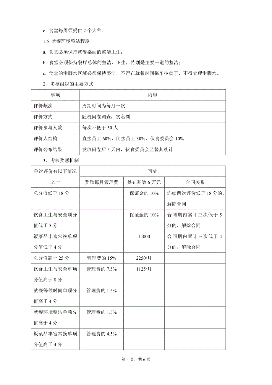 食堂管理协议1_第4页